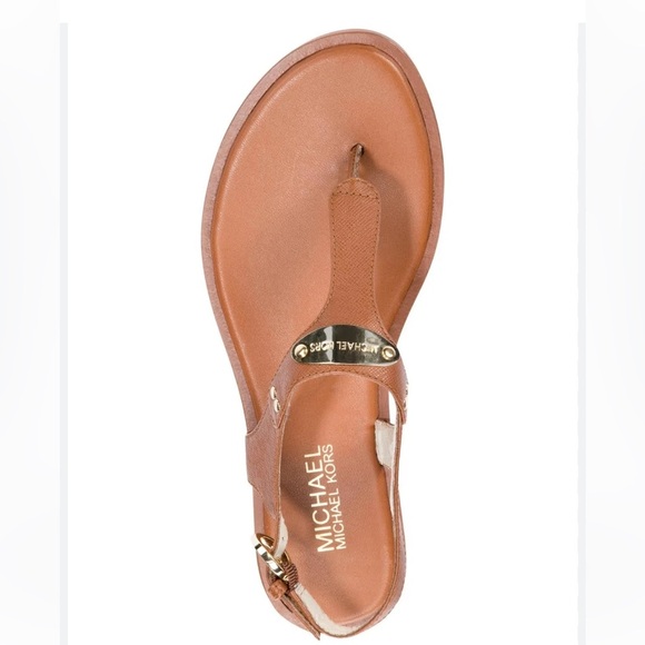 Michael Michael Kors MK Plate Thong Women's Sandals size 9M shoes - Picture 6 of 12
